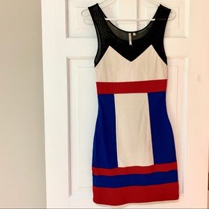 Never worn - body hugging dress